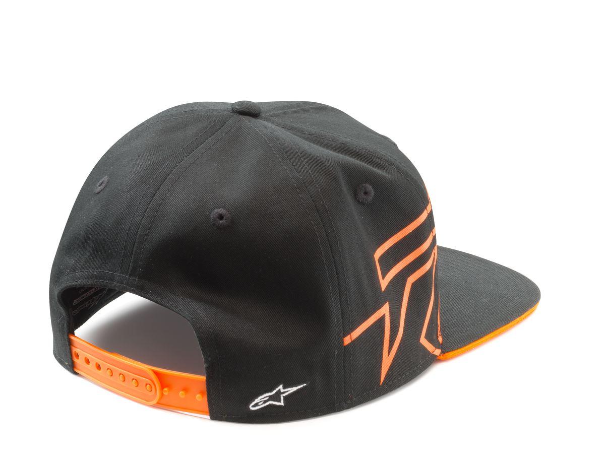 KTM Team Flat Cap - Orange Black