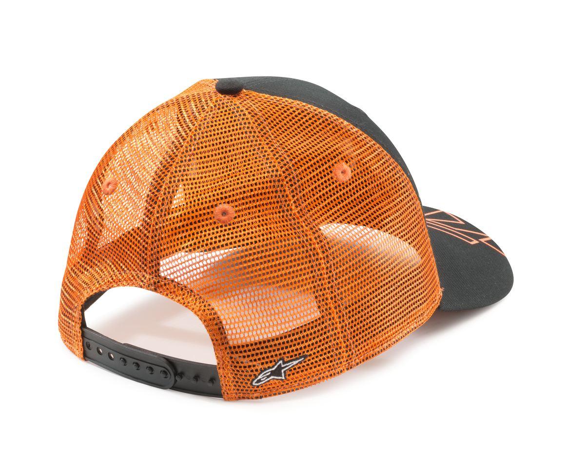 KTM Team Trucker Cap - Orange Black