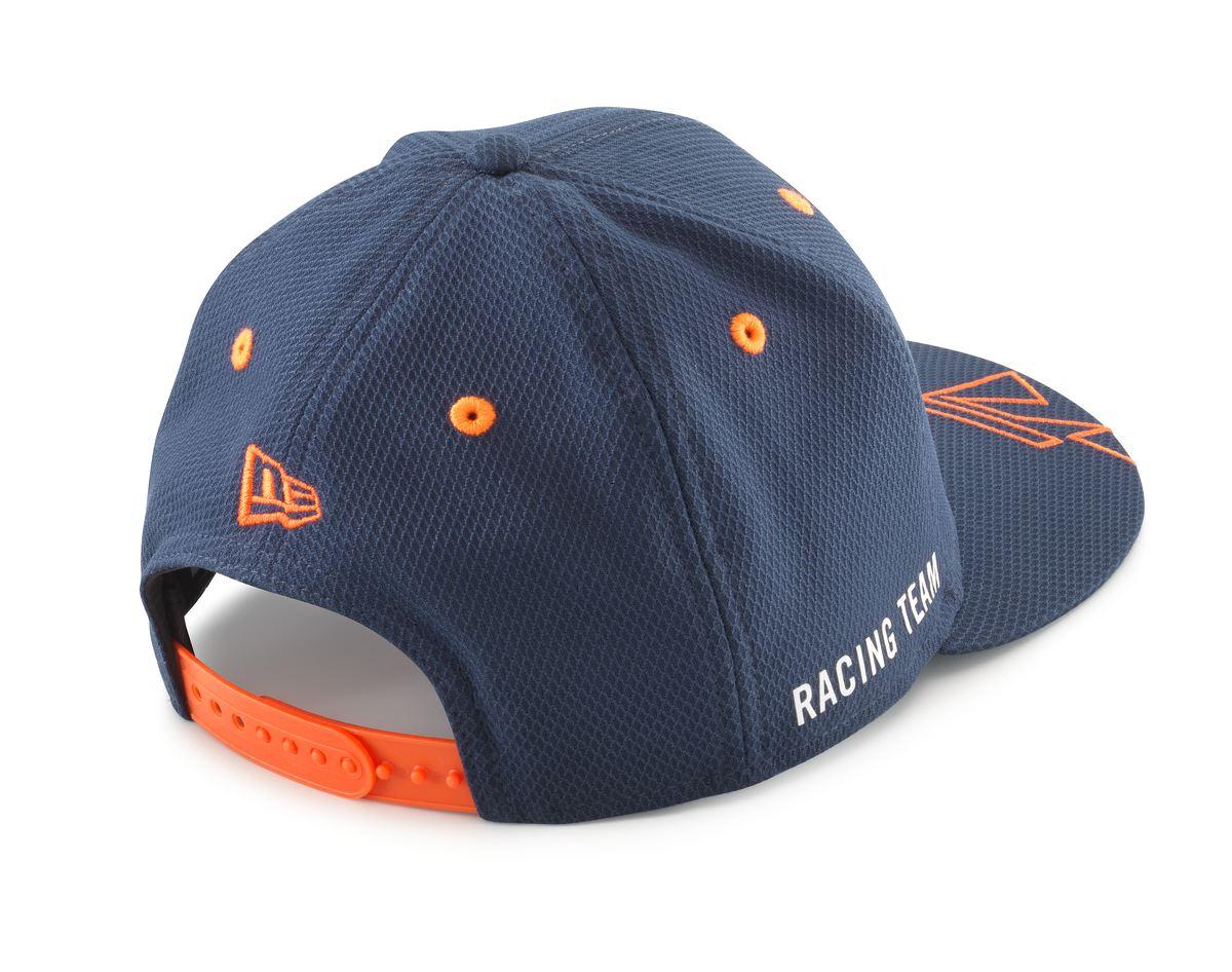 KTM Replica Team Flat Cap - Orange Navy