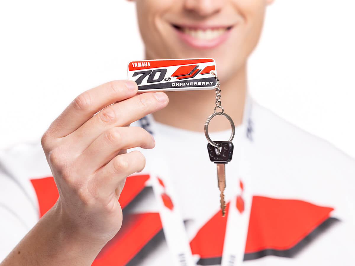 70th Anniversary Keyring