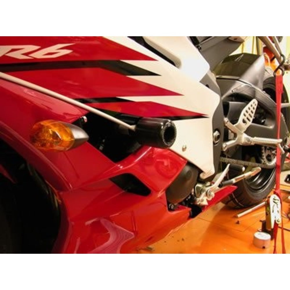 R&G Crash Protectors Yamaha YZF-R6 '06- BLACK