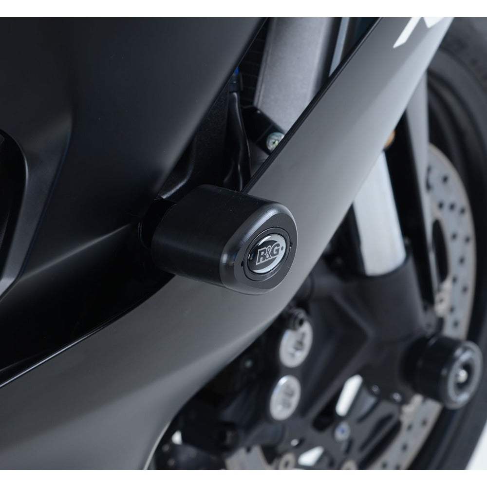 R&G Frame Sliders AERO No-Cut Yamaha YZF-R6 '17- BLACK