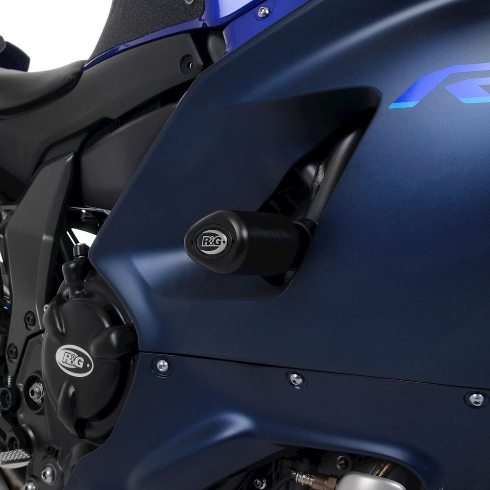 R&G Crash Protectors AERO Yamaha R7 \'22- BLACK