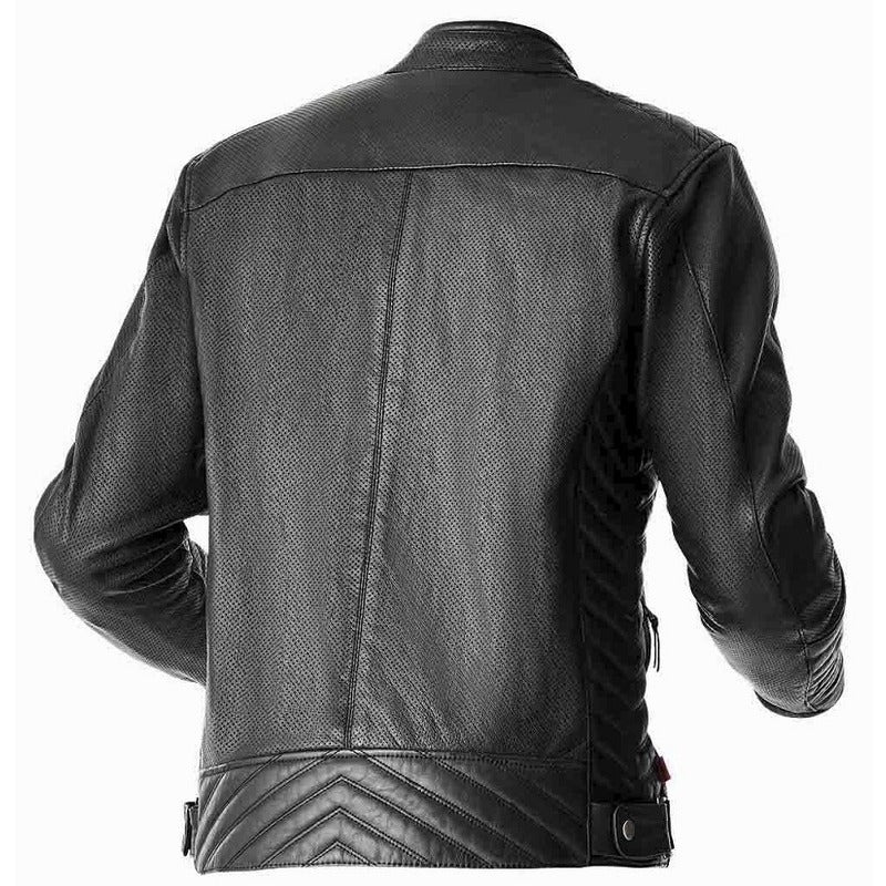 RST Roadster Air D3O CE Leather Jacket - Black - Back