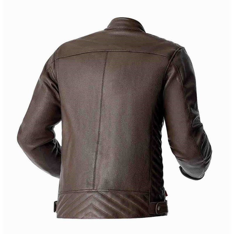 RST Roadster Air D3O CE Leather Jacket - Brown - Back