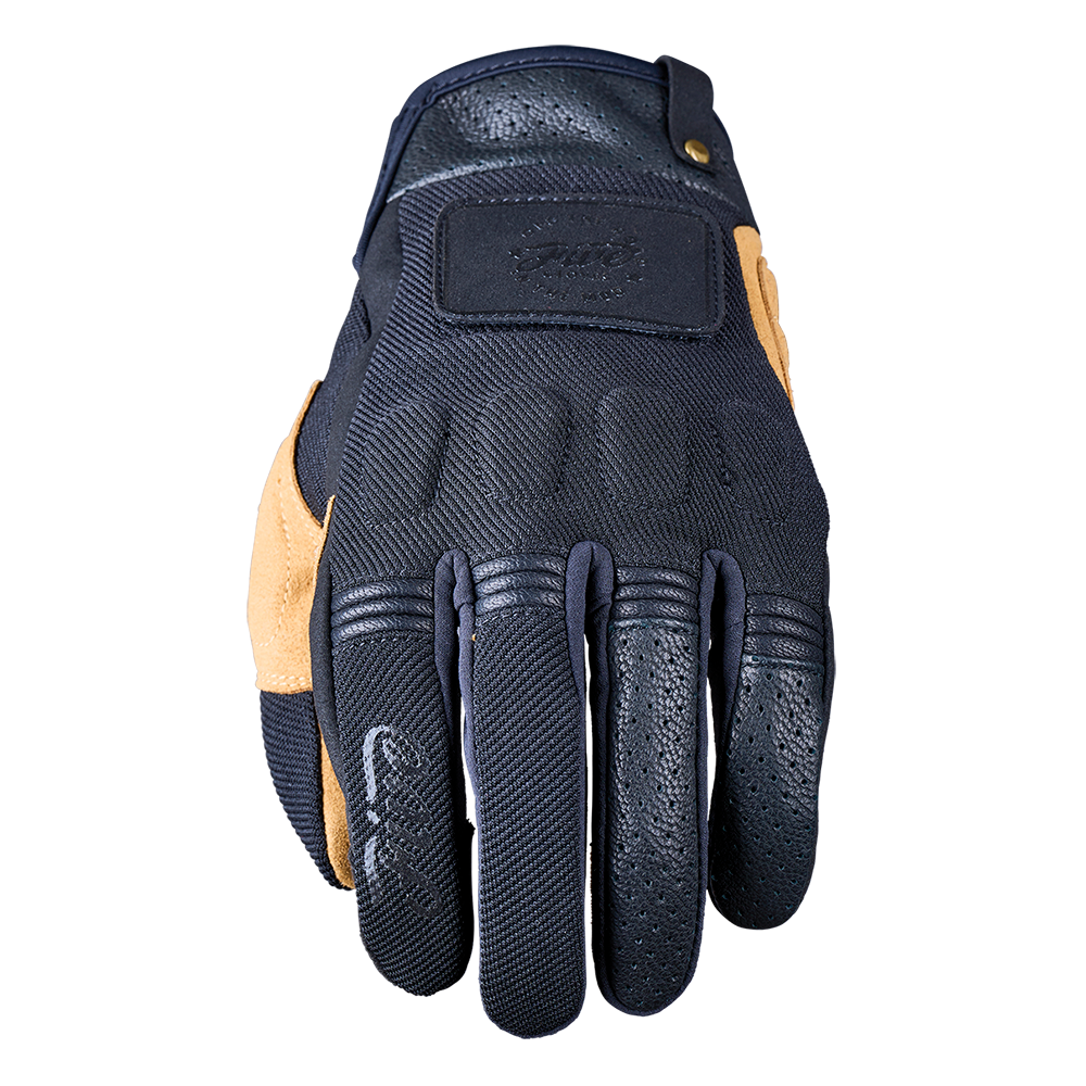 FIVE SCRAMBLER GLOVES - BLACK/TAN