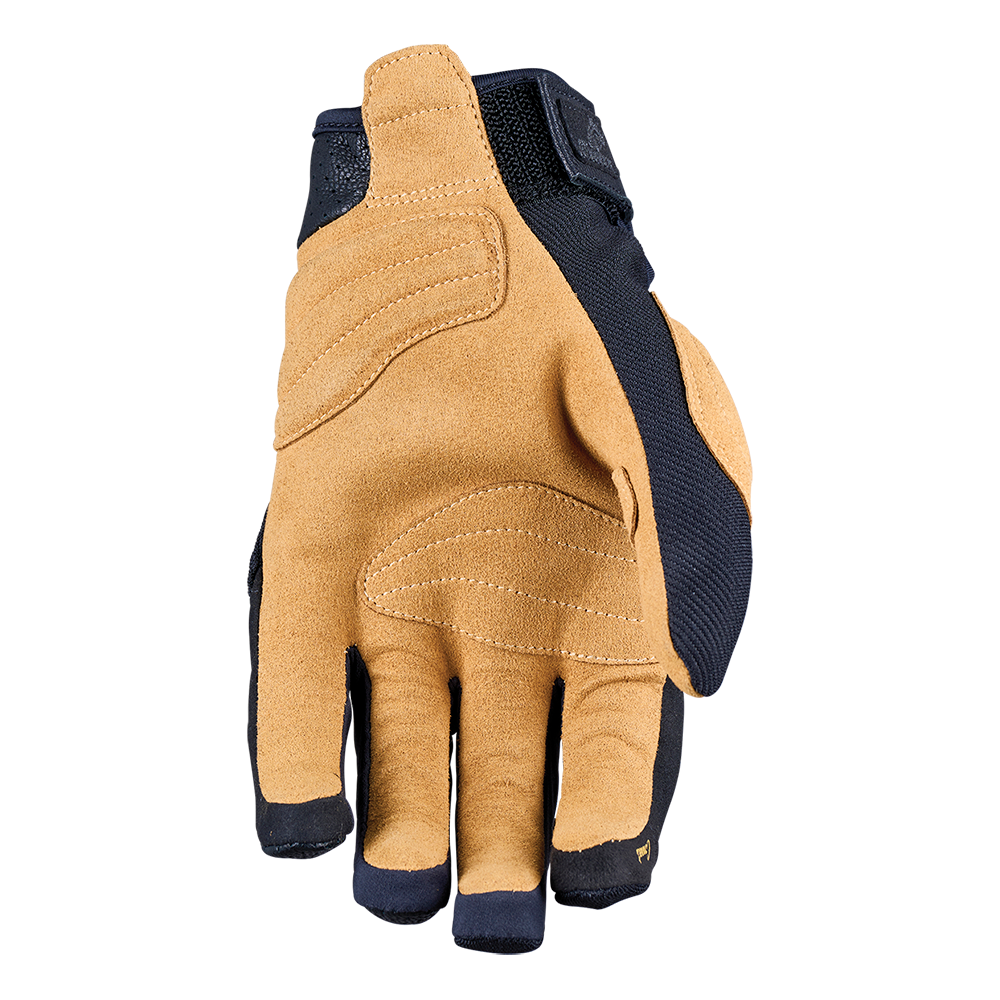 FIVE SCRAMBLER GLOVES - BLACK/TAN