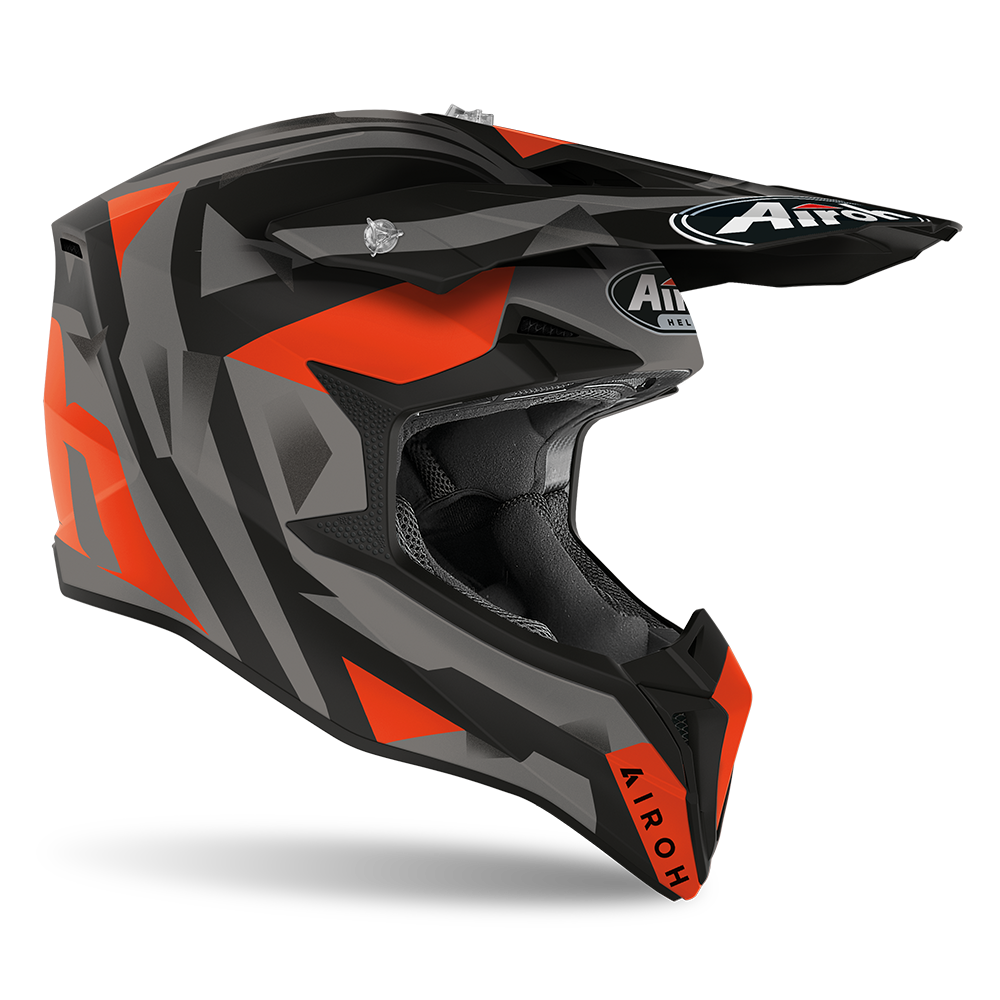 AIROH WRAAP HELMET - SEQUEL ORANGE MATT