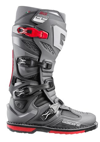 GAERNE SG-22 BOOTS - ANTHRACTE/BLACK/RED