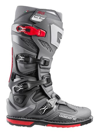 GAERNE  SG-22 BOOTS - ANTHRACTE/BLACK/RED