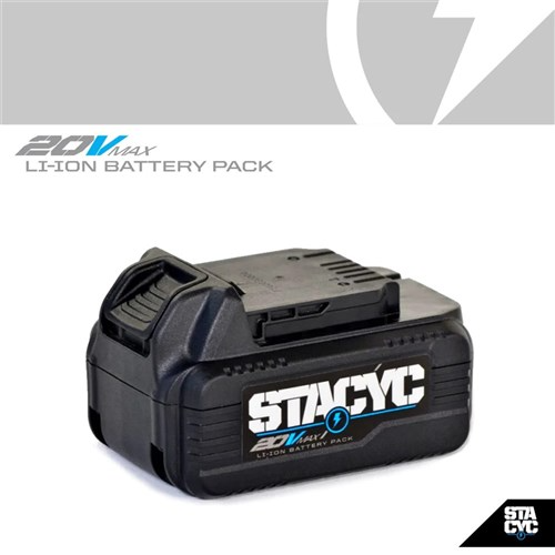 STACYC BAT/CHG (12e/16e/16H) BATTERY - 18V/20VMAX 5AH BATTERY