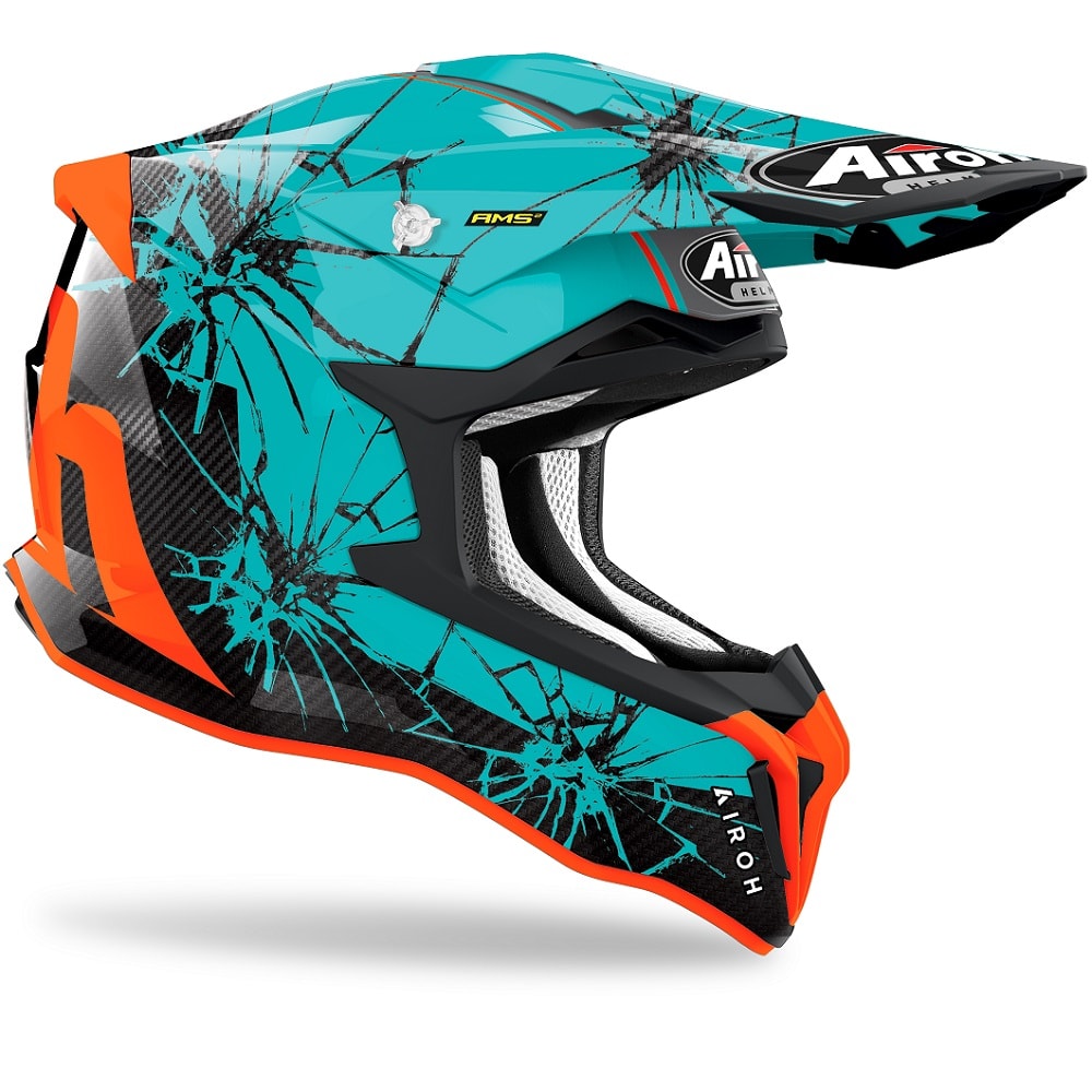 AIROH STRYCKER HELMET - CRACK GLOSS
