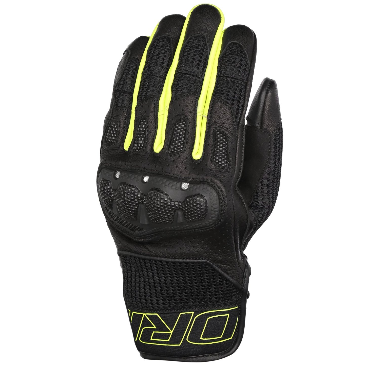 DRIRIDER SPRINT 2 LADIES GLOVES - BLACK/HI-VIS