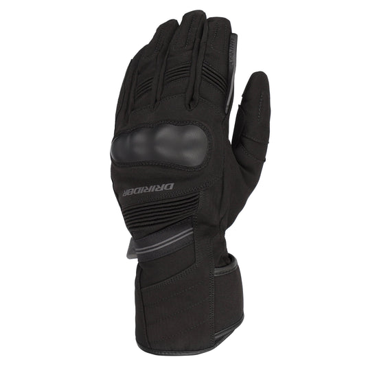 DRIRIDER STORM ARMOURED GLOVES - BLACK