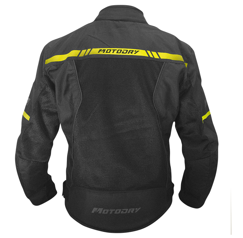 MOTODRY SUMMER-VENT JACKET - BLACK/HI-VIS