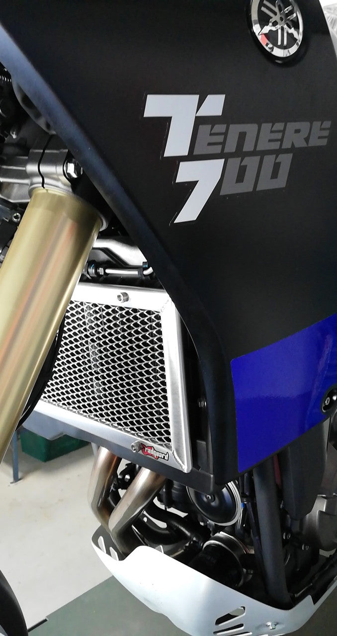RAD GUARD RADIATOR GUARDS POLISHED ALLOY T700/XT700