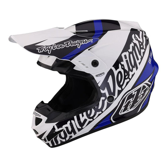 TROY LEE DESIGNS GP HELMET - SLICE BLUE LUSTY INDUSTRIES sold by Cully's Yamaha