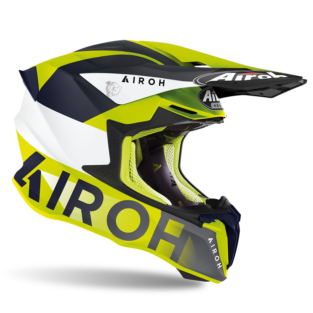 AIROH TWIST 2.0 HELMET - LIFT YELLOW MATT