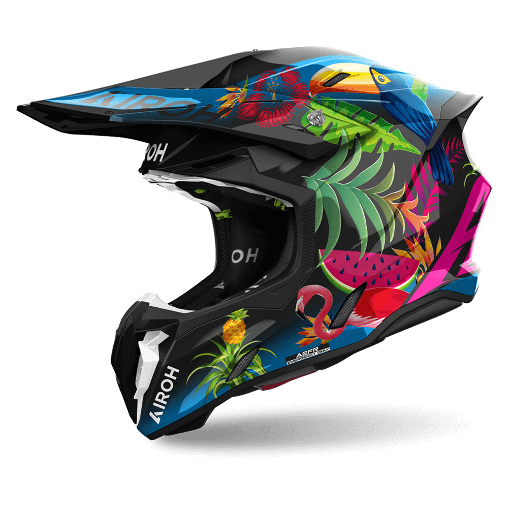 AIROH TWIST 3.0 HELMET - AMAZONIA GLOSS