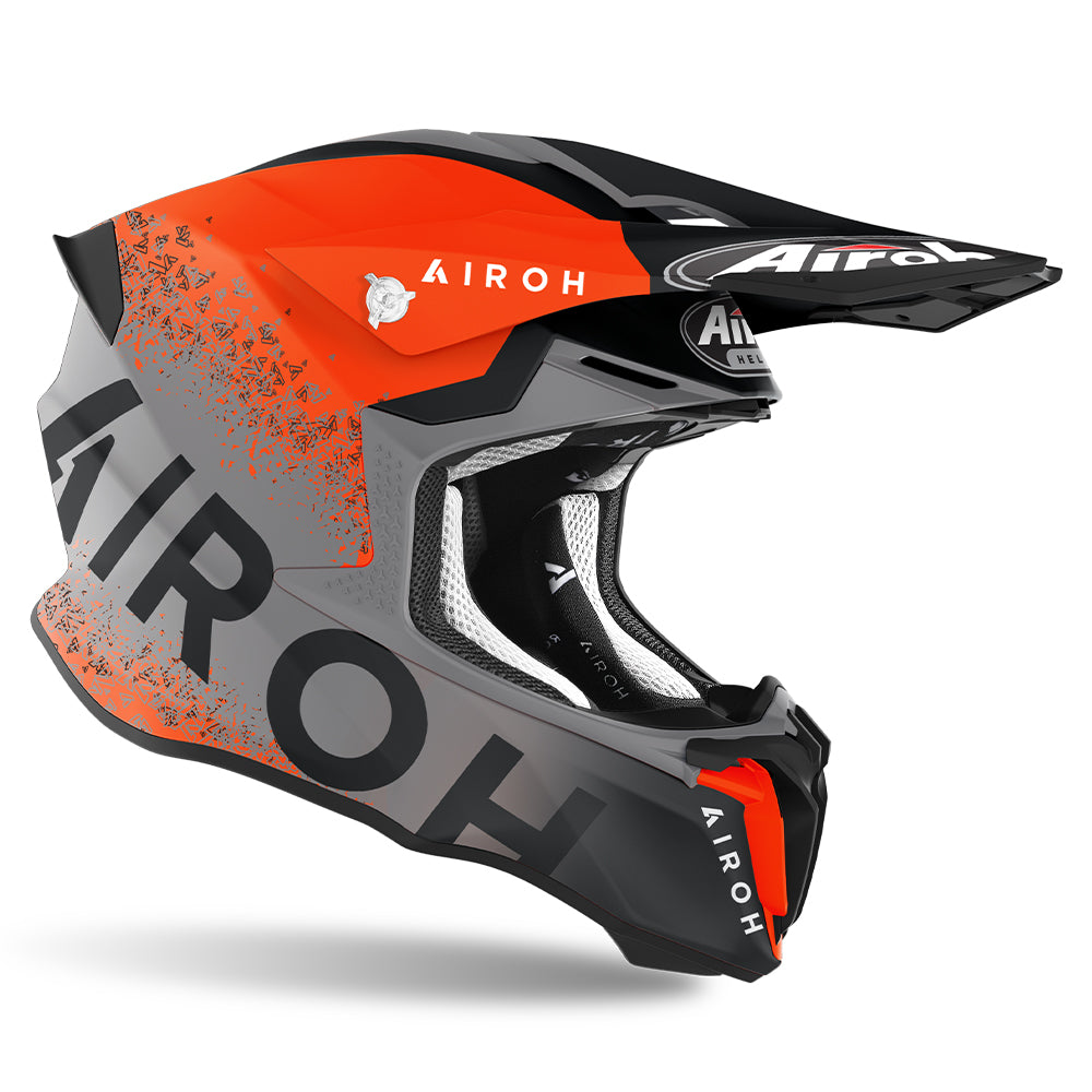 AIROH TWIST 2.0 HELMET - BIT ORANGE MATT