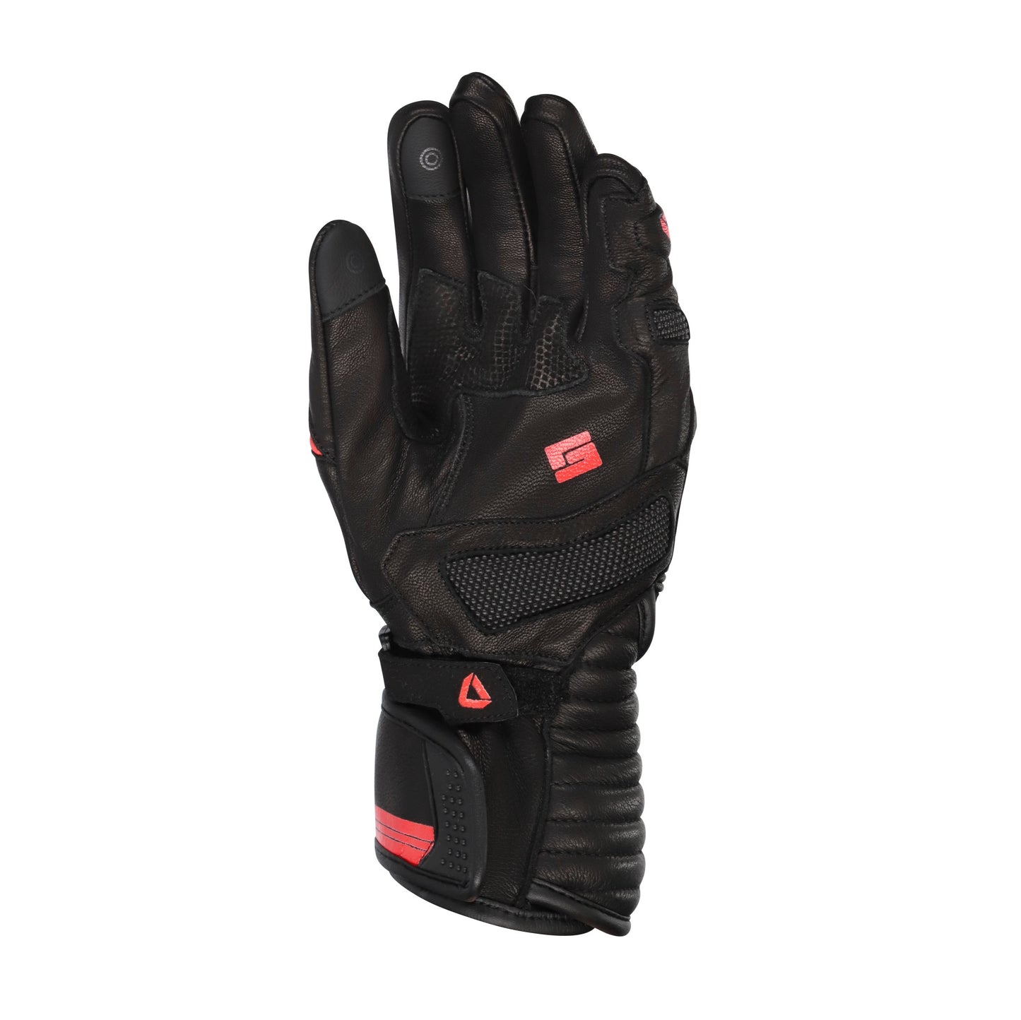 DRIRIDER TORQUE LONG CUFF GLOVES - BLACK/RED