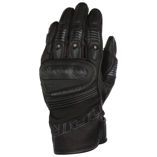 DRIRIDER TORQUE SHORT CUFF GLOVES - BLACK