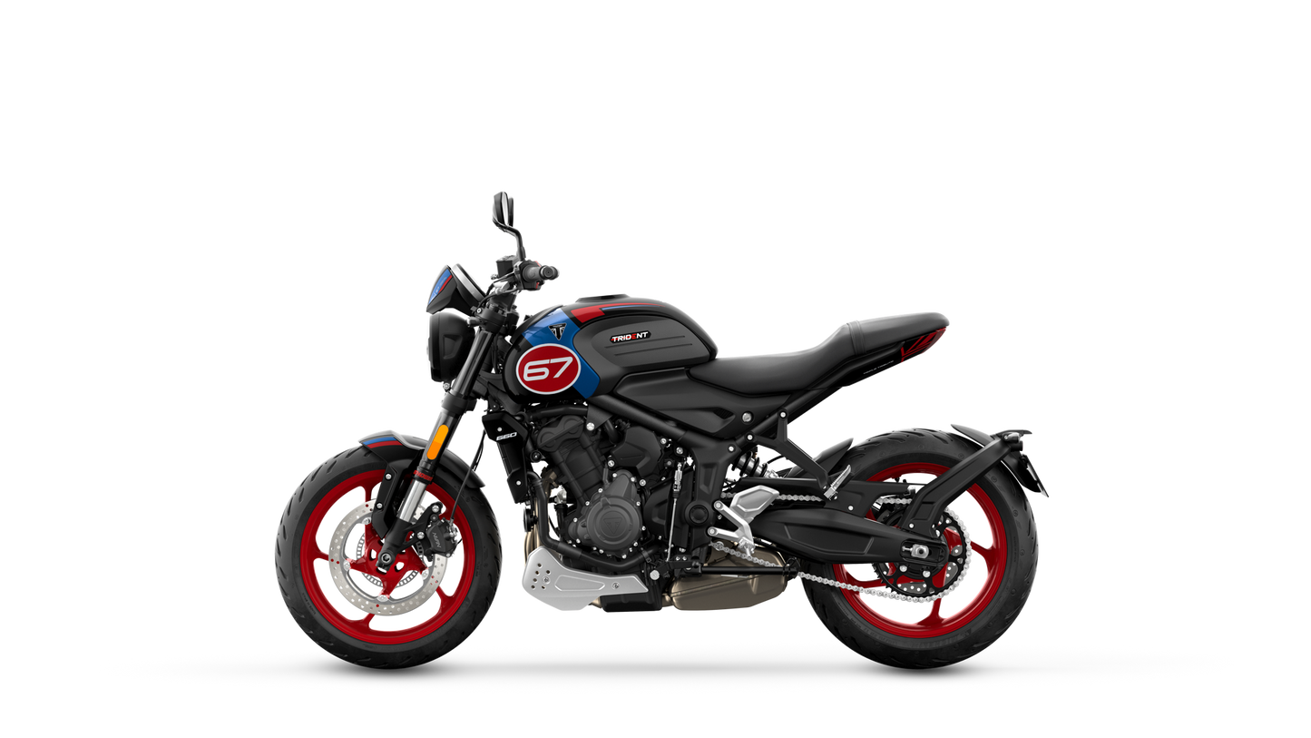 NEW TRIDENT 660 TRIPLE TRIBUTE EDITION