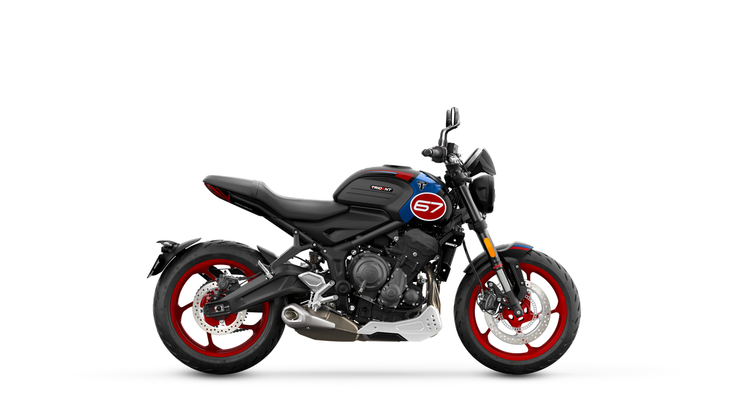 NEW TRIDENT 660 TRIPLE TRIBUTE EDITION