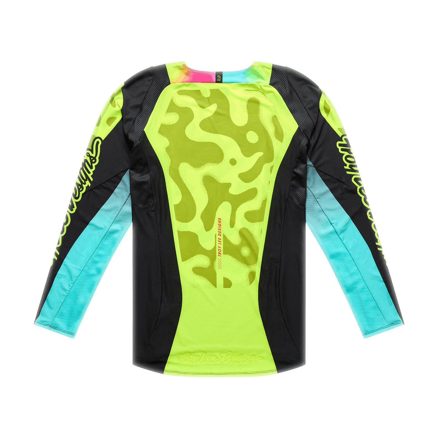 Troy Lee Designs 26.1 SE Pro Jersey - Myth Black / Flo Yellow