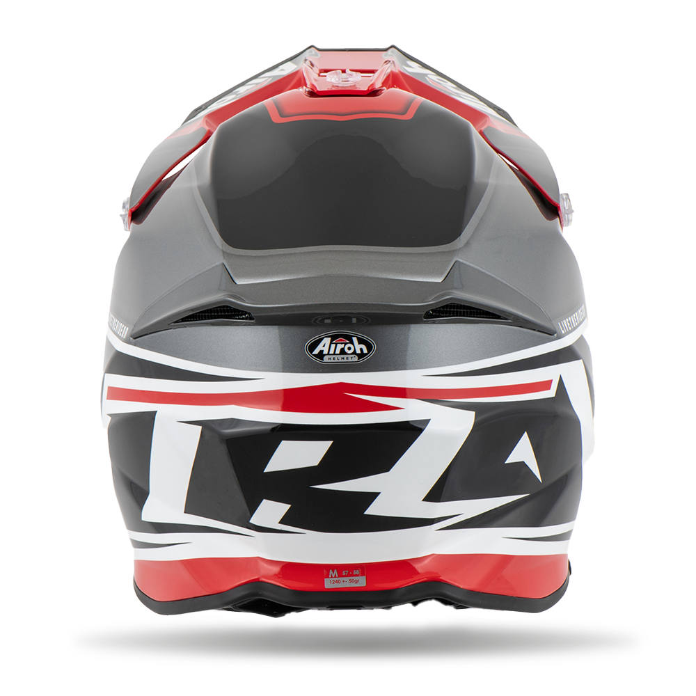 AIROH TWIST 2.0 HELMET - SHAKEN RED GLOSS