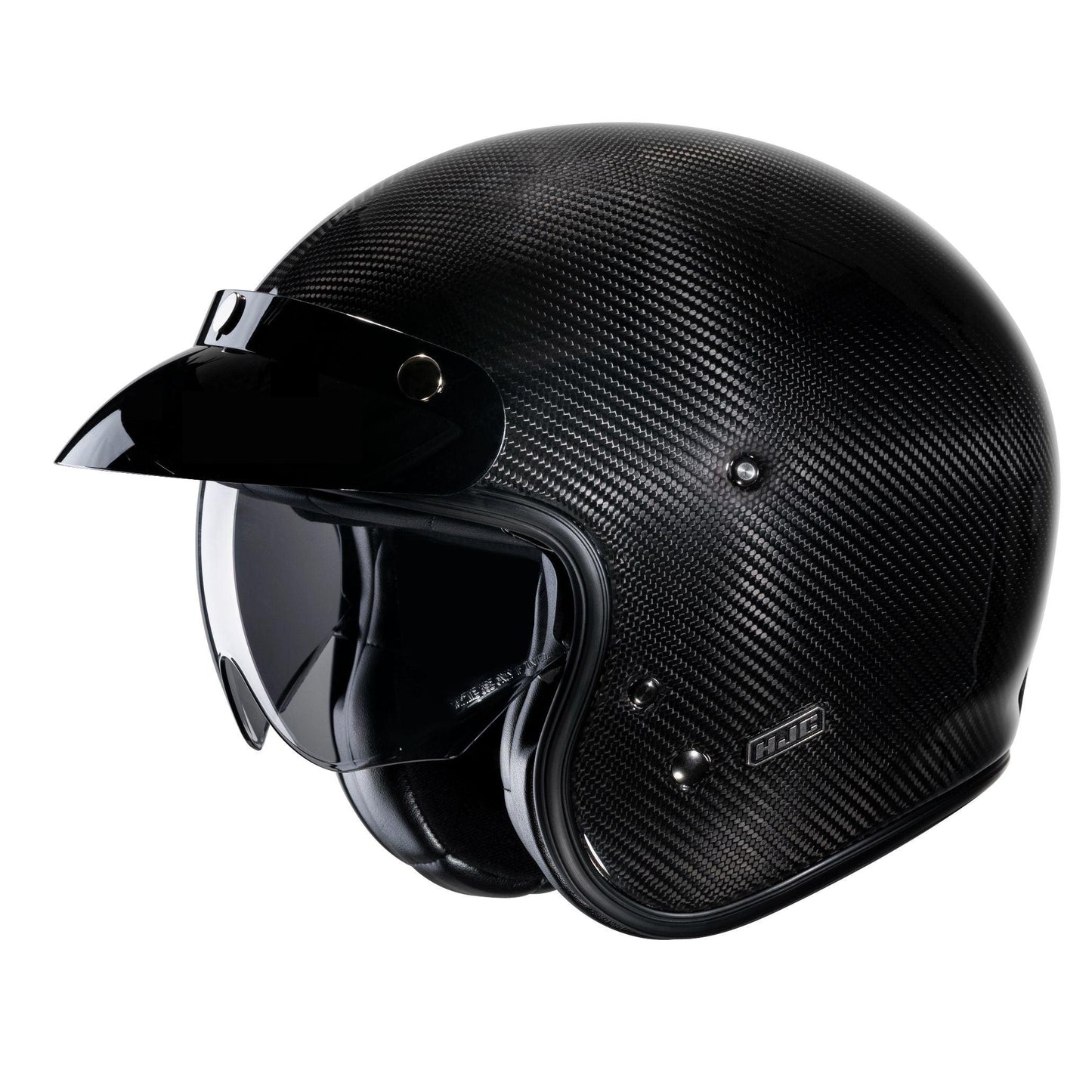 HJC V31 SOLID HELMET - CARBON MCLEOD ACCESSORIES (P) sold by Cully's Yamaha