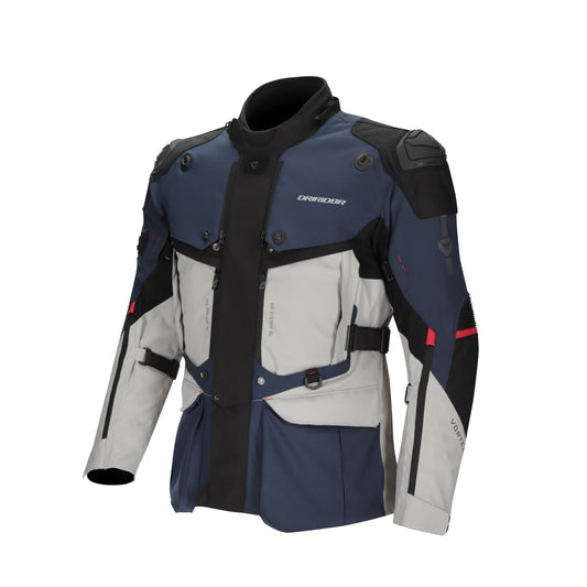 DRIRIDER VORTEX ADVENTURE 3 JACKET -BLUE LIGHT/GREY BLACK