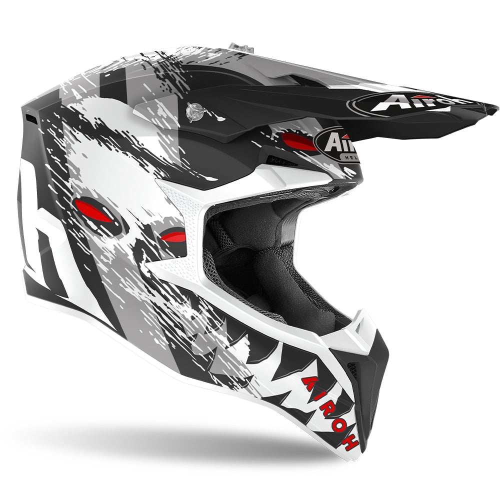 AIROH WRAAP HELMET - DEMON MATT