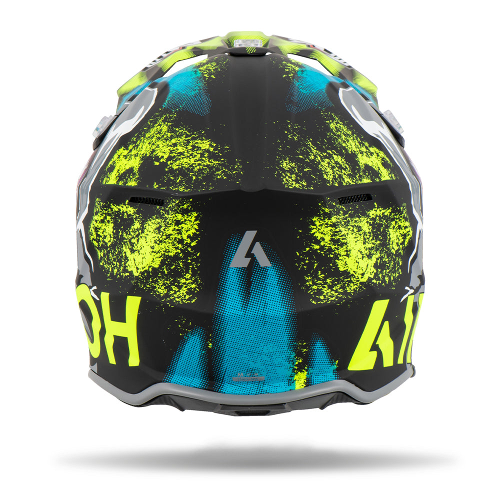 AIROH WRAAP HELMET - ALIEN YELLOW MATT