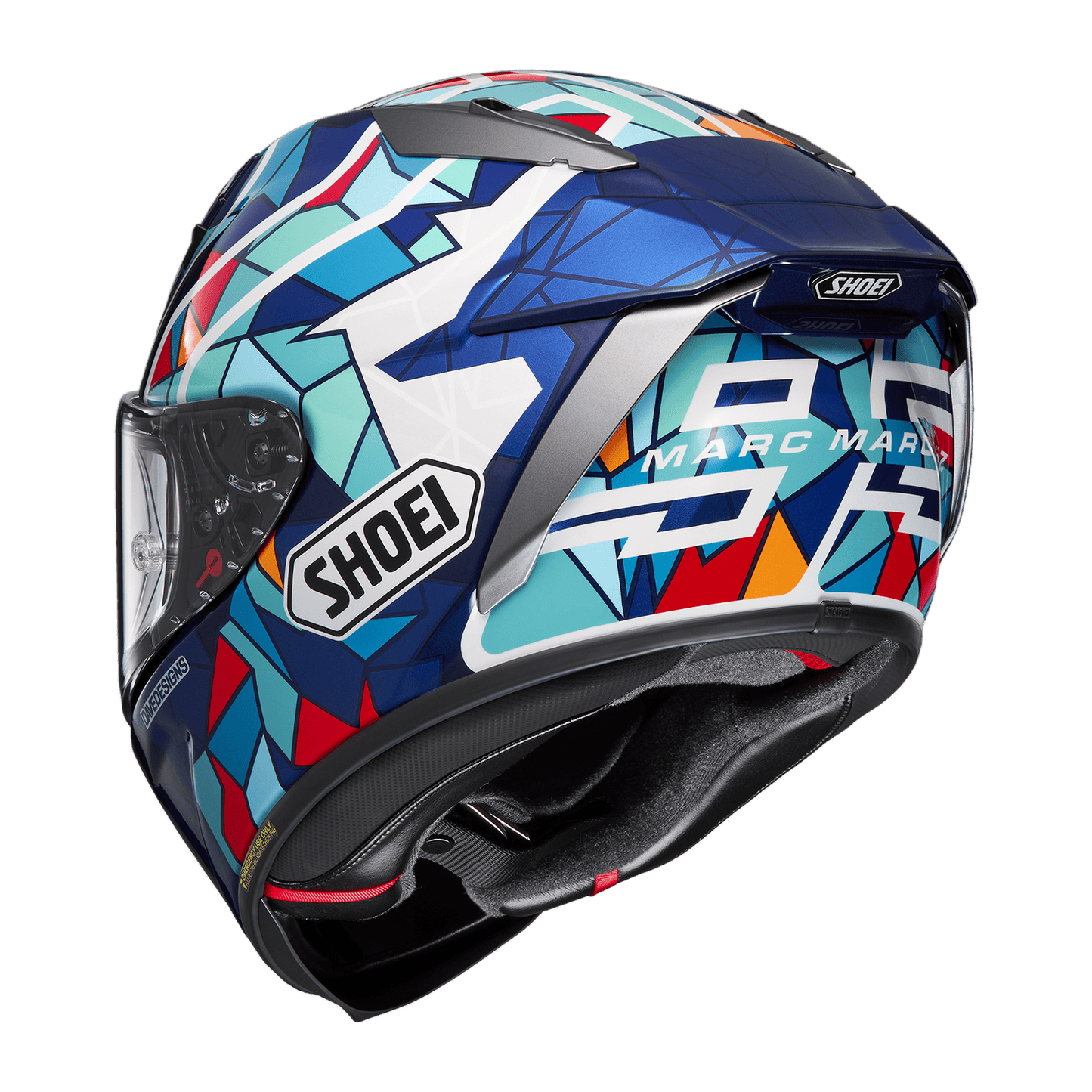 SHOEI X-SPR PRO MARQUEZ BARCELONA HELMET - TC-10