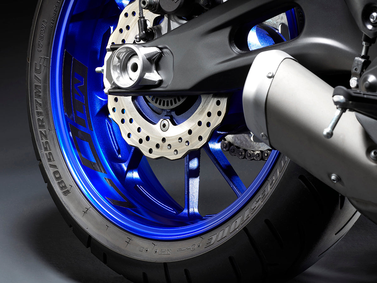 Rear Wheel Sticker "MT-07" - Black