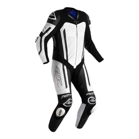 RST PRO SERIES EVO AIRBAG LEATHER SUIT - WHITE/BLACK MONZA IMPORTS sold by Cully's Yamaha