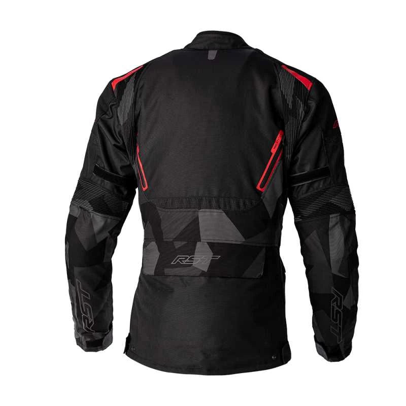 RST ENDURANCE CE WP JACKET - BLACK/CAMO/RED MONZA IMPORTS sold by Cully's Yamaha