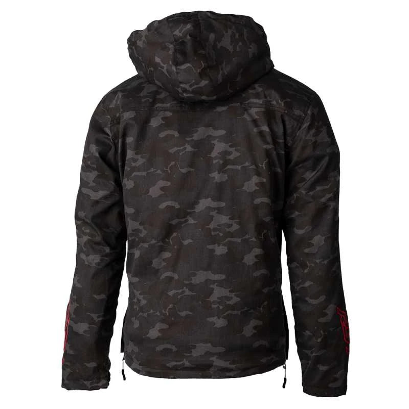 RST LOADOUT 1/4 ZIP CE KEVLAR HOODIE - NAVY CAMO MONZA IMPORTS sold by Cully's Yamaha