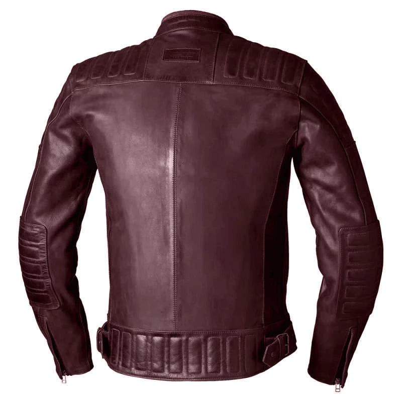 RST IOM TT BRANDISH 2 CE LEATHER JACKET - OXBLOOD MONZA IMPORTS sold by Cully's Yamaha