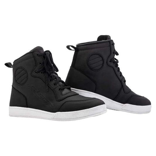 RST HI TOP CE WP RIDE SHOES - BLACK