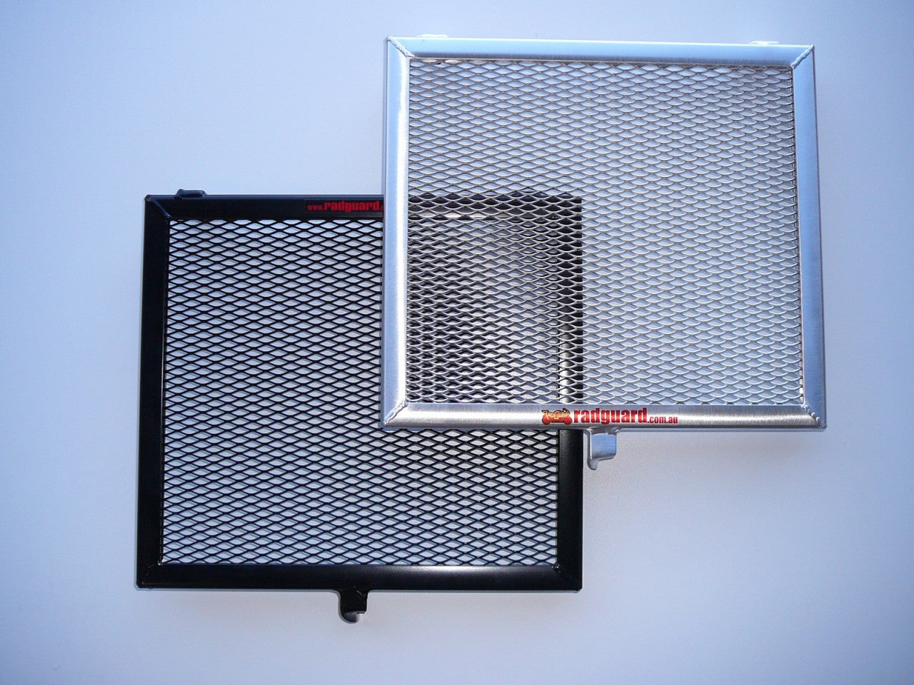 RAD GUARD RADIATOR GUARDS POLISHED ALLOY YZF-R1