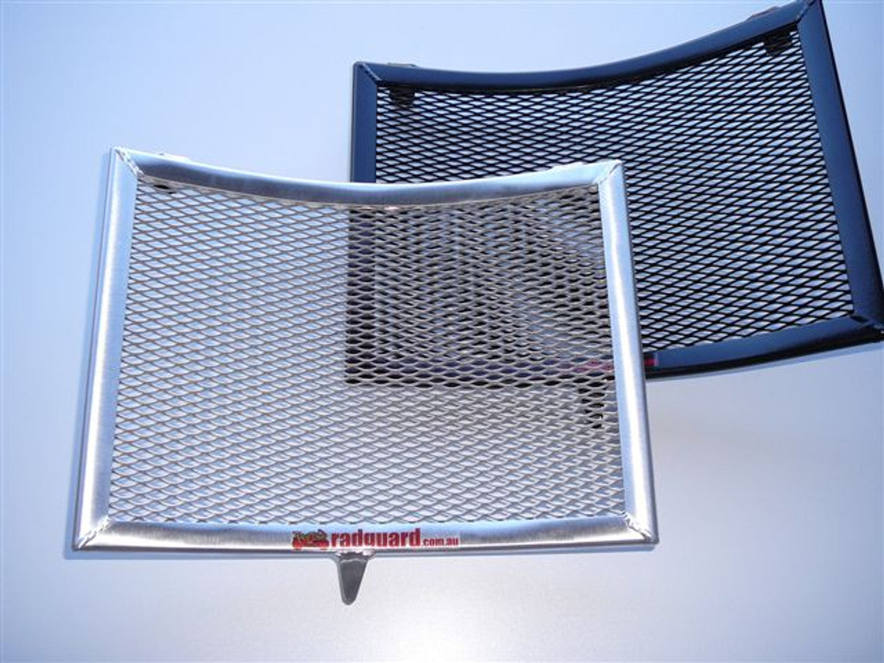 RAD GUARD RADIATOR GUARDS POLISHED ALLOY YZF-R6