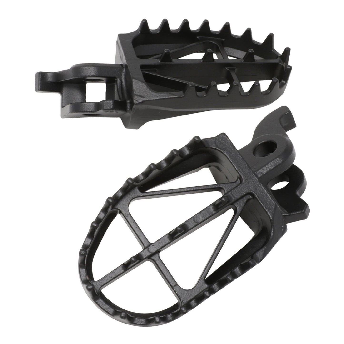 Zeta Wide Chromoly Ultra-Wide Foot Pegs - Kawasaki KX250F / KX450F (\'09-)