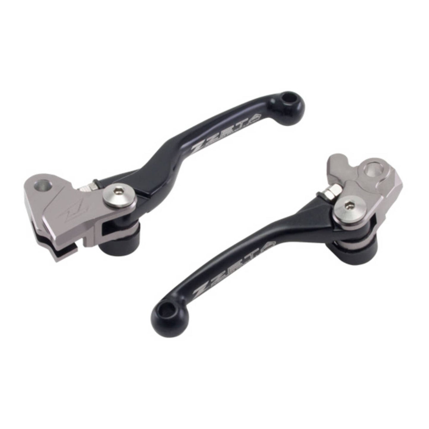 Zeta Pivot Lever Set FP - Kawasaki KX250F / KX450F (\'05-\'12) - Black