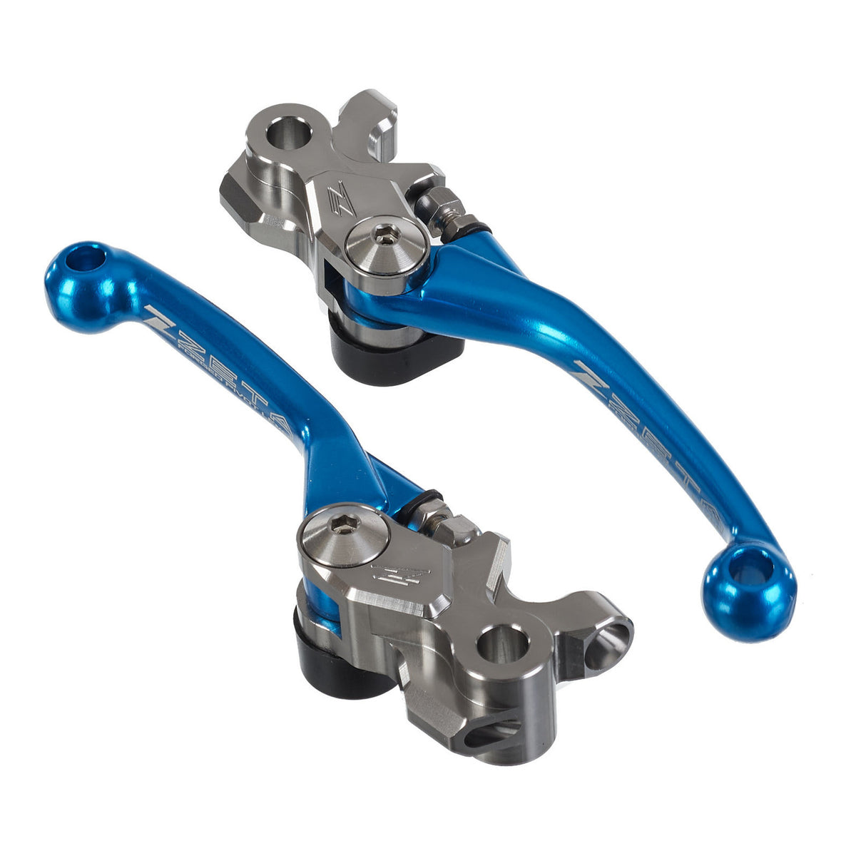 Zeta BrakTec Pivot Lever Set - Husqvarna TE/FE ‘22-’24 - Blue
