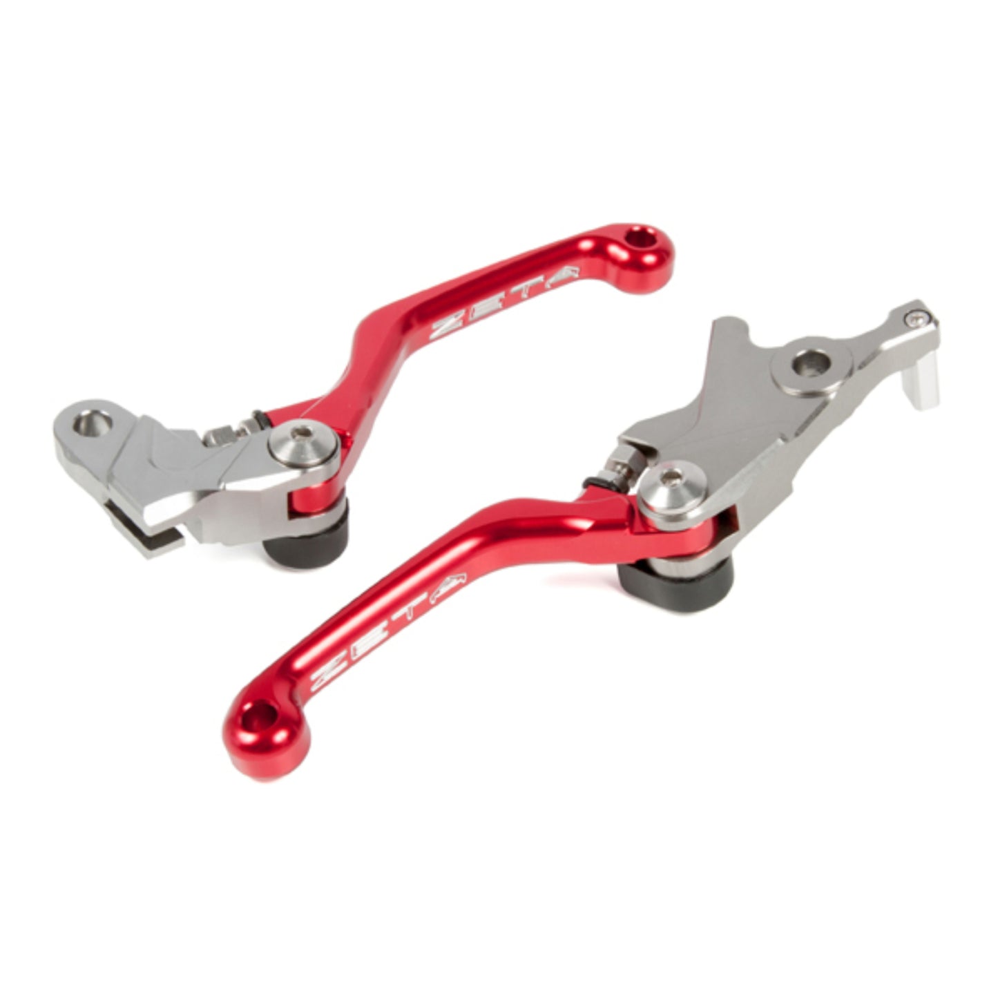 Zeta Pivot Lever Set CP 3-Finger - Honda CRF250L (\'12-) / CRF250M (\'13-) - Red