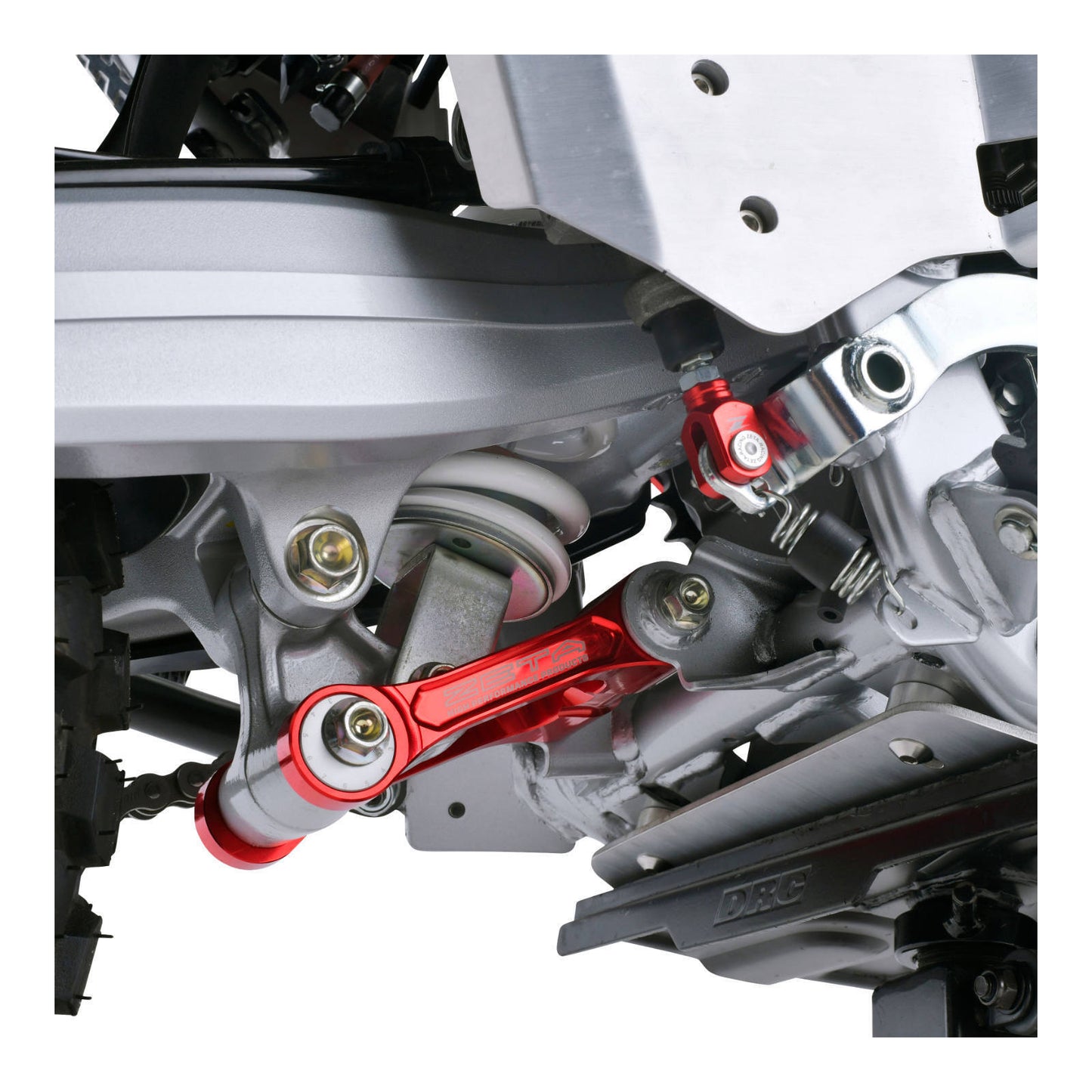 Zeta RSL Adjustable Linkage - Honda CRF250L (\'21-) - Red