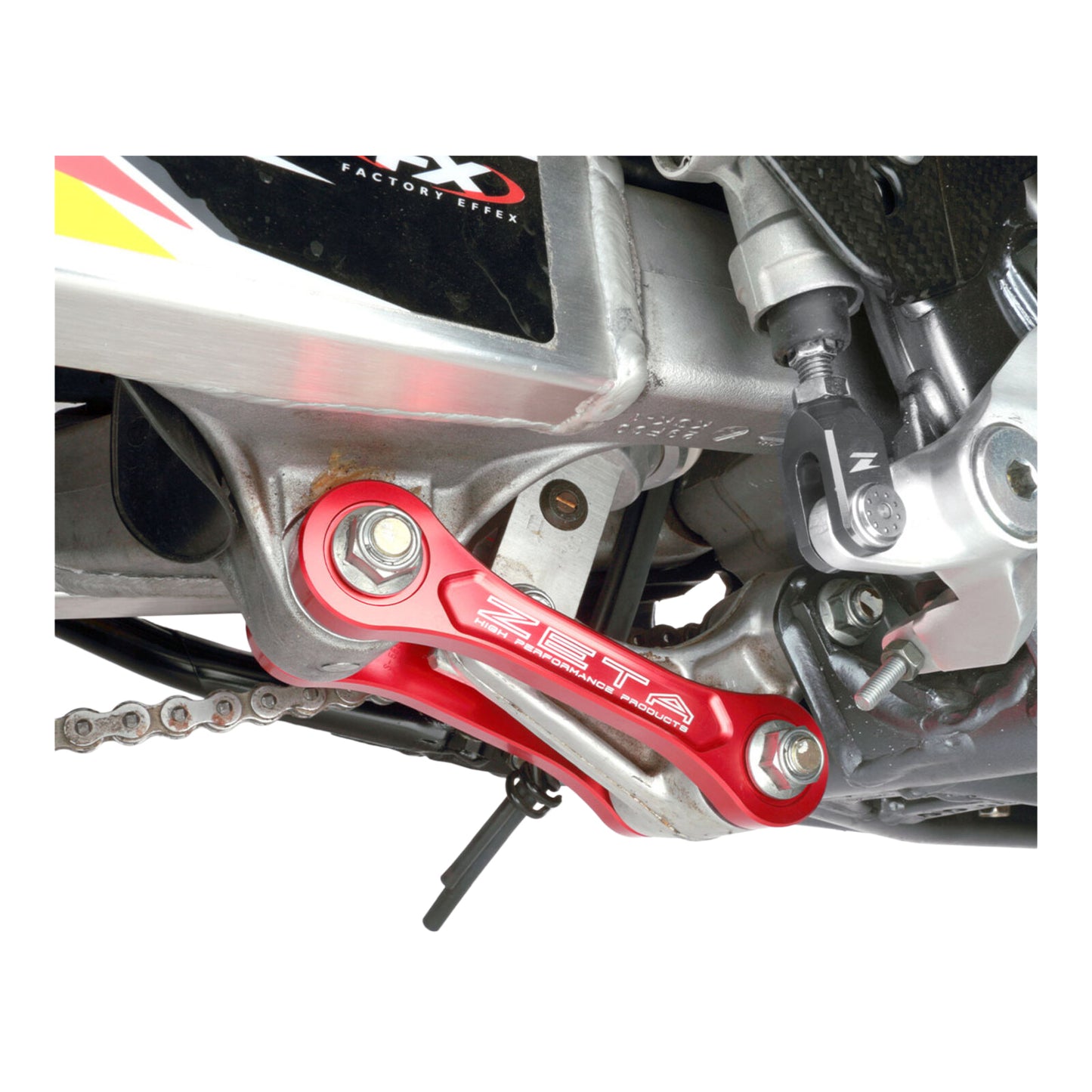 Zeta RSL Lowering Link -20mm- Honda CRF250L/M \'13- - Red