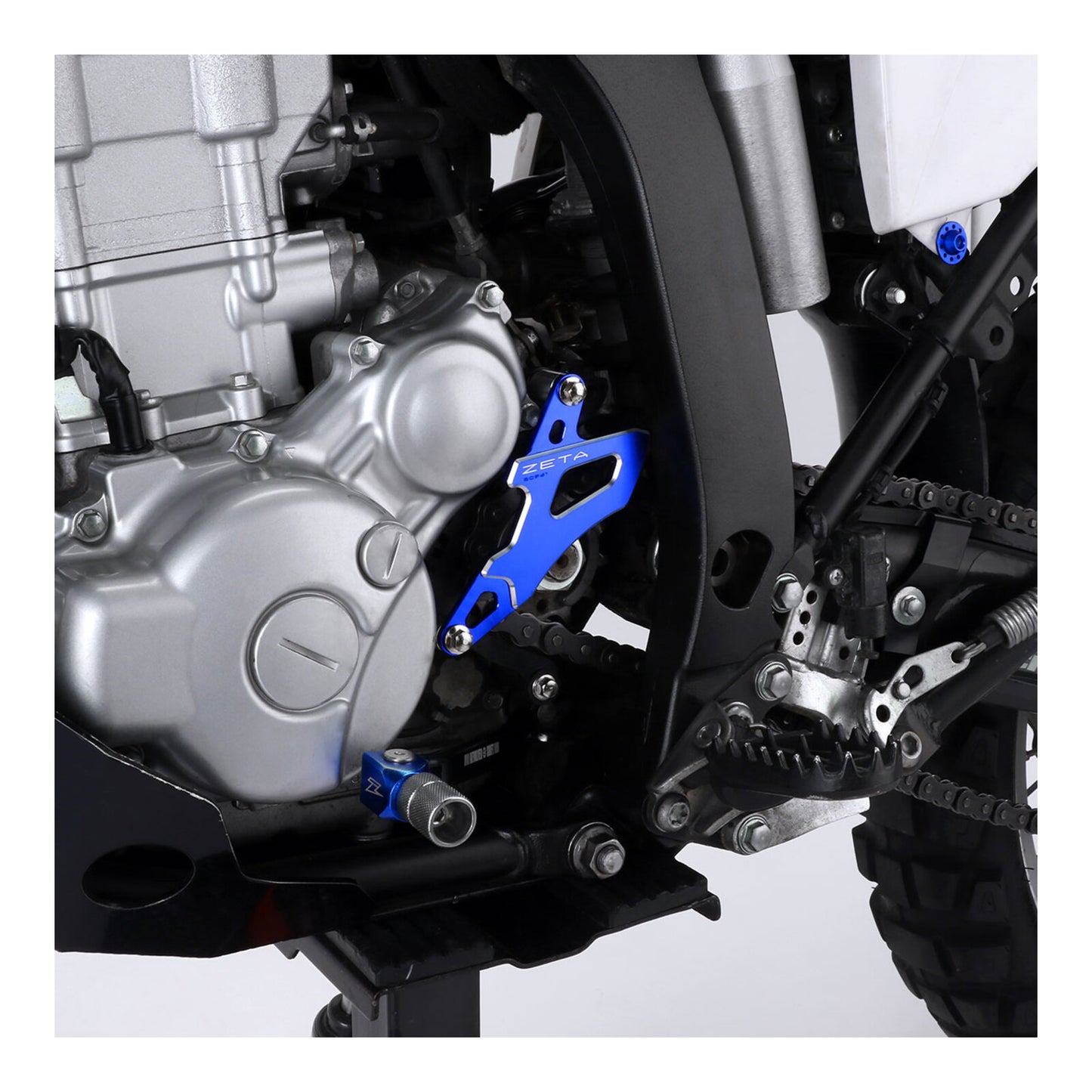 Zeta Drive Cover- Yamaha YZ250F/YZ450F \'14- - Blue